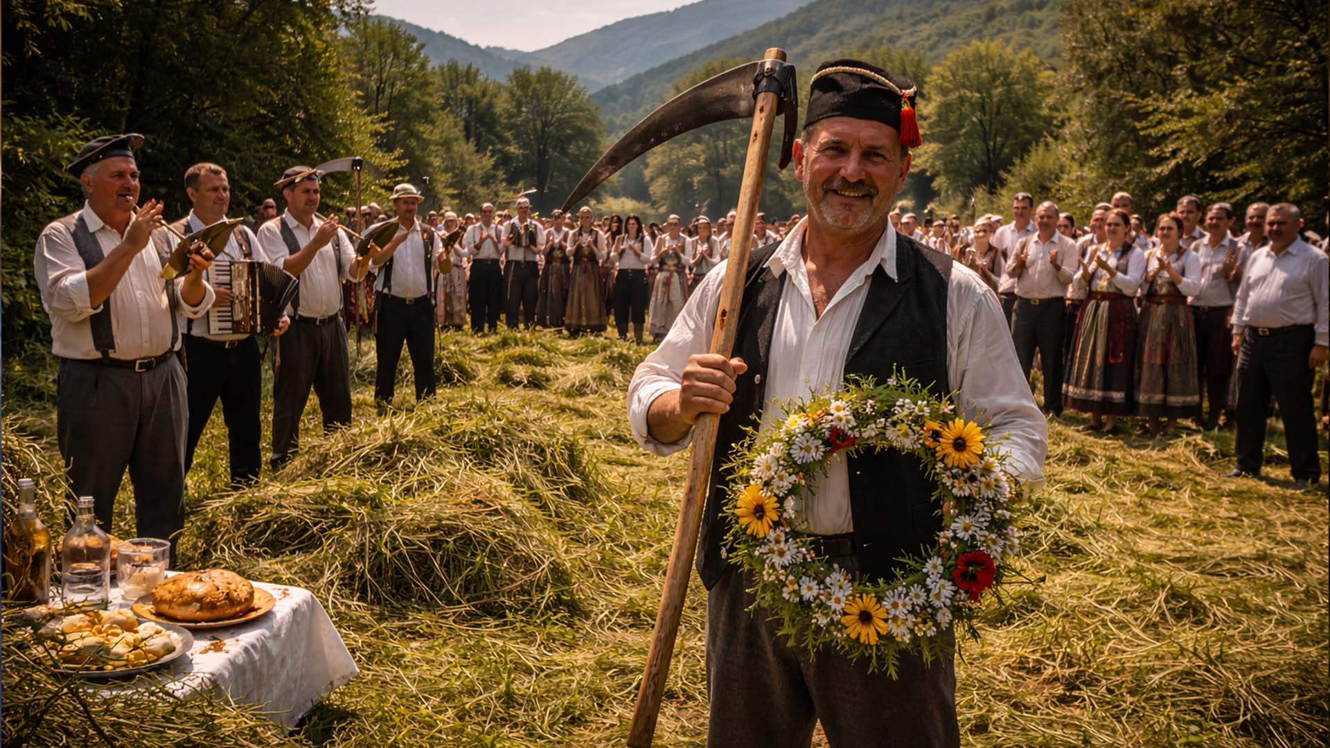 Prva kosidba i kralj kosača – čast, pesma i miris sveže trave